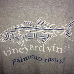 Men's Palmetto Moon "Linear Bluefish" Pocket Tee